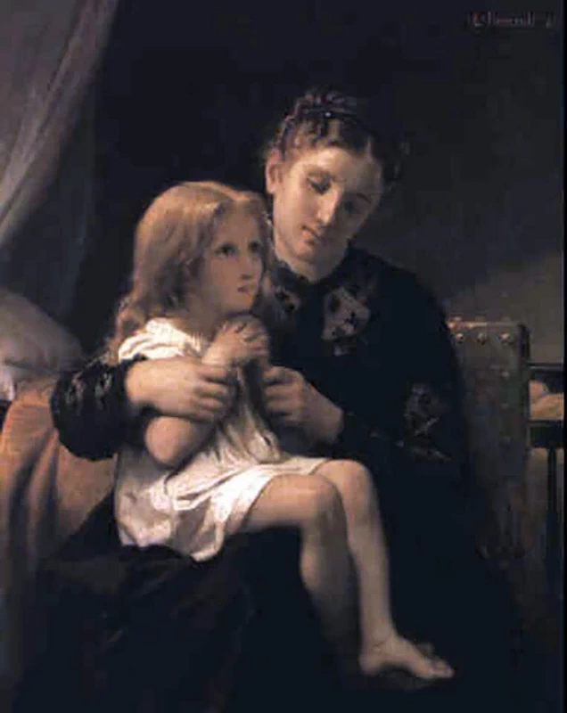 Dire le sue preghiere, 1868
